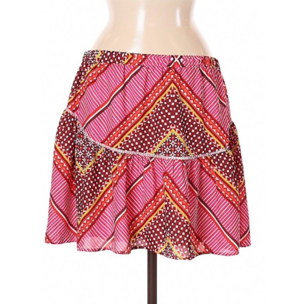 $88 BR Boho Colorful Printed Skirt